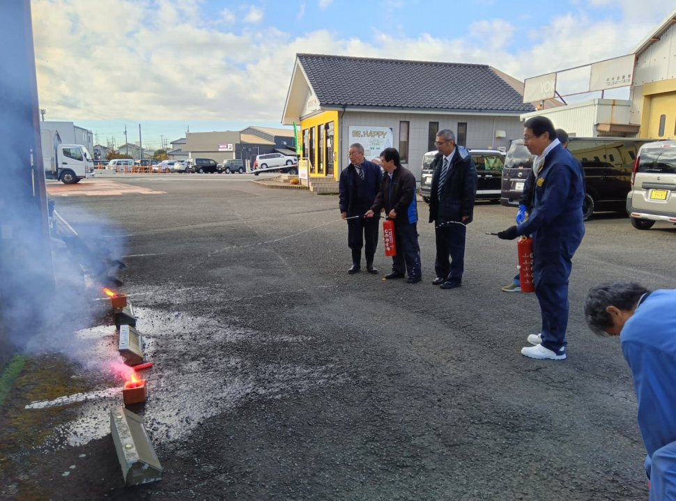 軽量化・消火訓練①